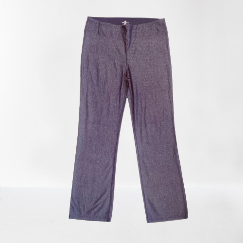 Tuff Athletics Women's XXL Capris Black Gray Activewear Bottoms Pants